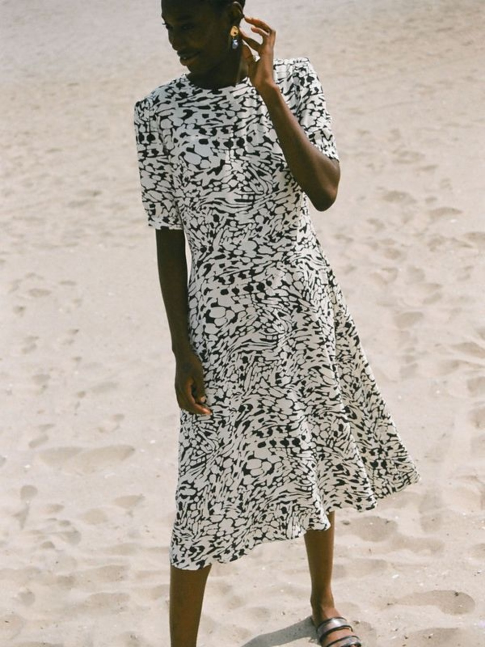 Wray Neighborhood Dress - Graphic Animal Print XL
